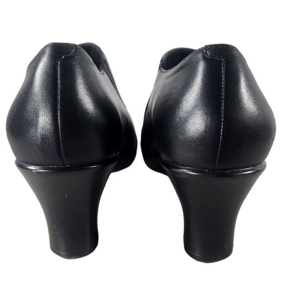 Dansko Women's Black Leather Heels, Size 8.5 (EU 39) - Picture 6 of 9